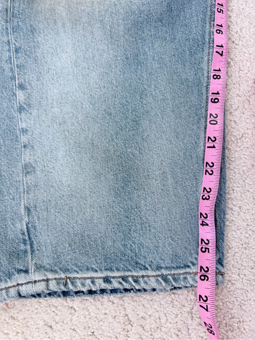 Free People Moxie Low Slung Jeans with Olive Braided Belt in Roll Around - Picture 15 of 16